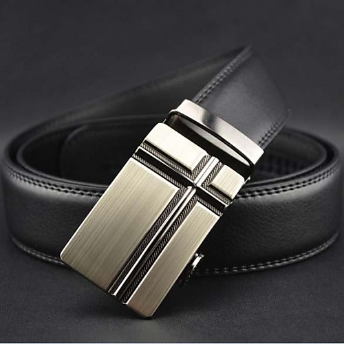 

Men's Work / Casual Leather Wide Belt - Solid Colored / All Seasons