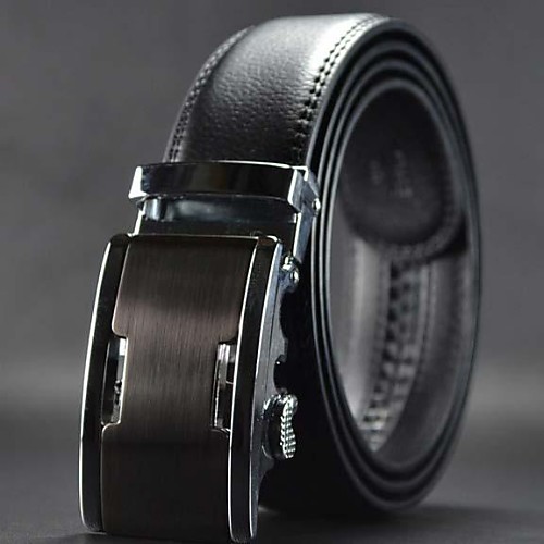 

Men's Automatic Buckle Business Leather Belt