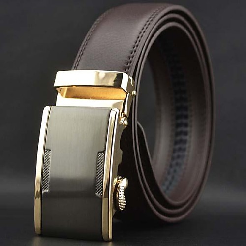 

Men's Automatic Buckle Business Leather Belt