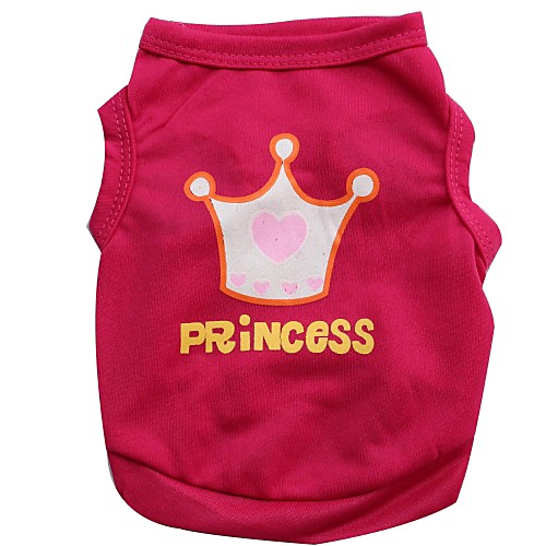 

Cat Dog Shirt / T-Shirt Tiaras & Crowns Holiday Dog Clothes Puppy Clothes Dog Outfits Rainbow Costume for Girl and Boy Dog Terylene XS S M L