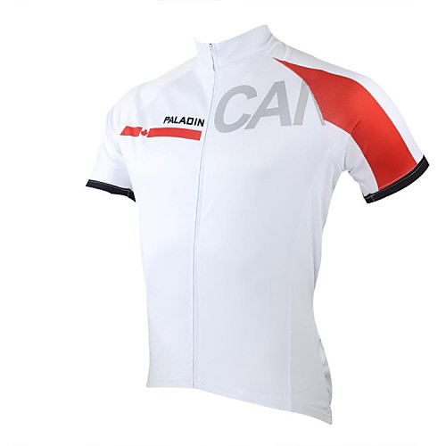 

ILPALADINO Men's Short Sleeve Cycling Jersey Patchwork Bike Jersey Top Mountain Bike MTB Road Bike Cycling Breathable Quick Dry Ultraviolet Resistant Sports Clothing Apparel
