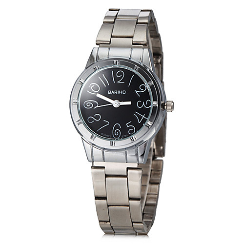 

Women's Round Dial Alloy Band Quartz Analog Wrist Watch (Assorted Colors)
