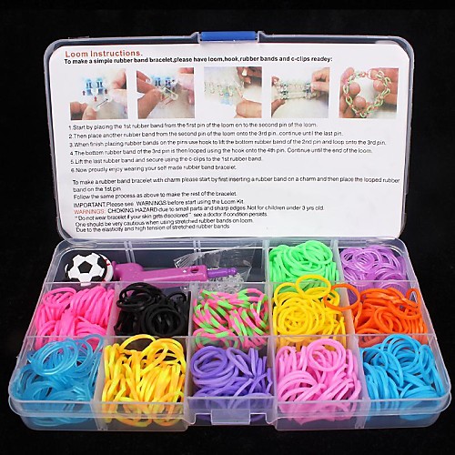 

Resin Rubber Rainbow Rubber Band Jewelry Boxes For Rainbow Fashion Pink