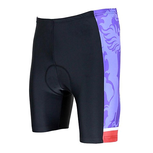 

ILPALADINO Men's Cycling Padded Shorts Bike Shorts Padded Shorts / Chamois Pants Breathable 3D Pad Ultraviolet Resistant Sports Polyester Lycra Black / Blue Road Bike Cycling Clothing Apparel Relaxed