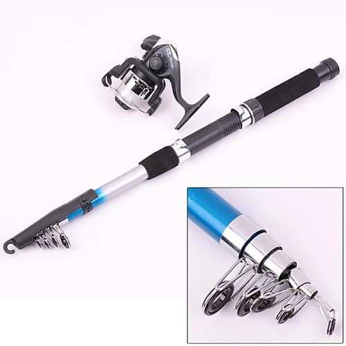 

Fishing Rod and Reel Combo Casting Rod 210 cm Fibre Glass Medium Light (ML) Sea Fishing