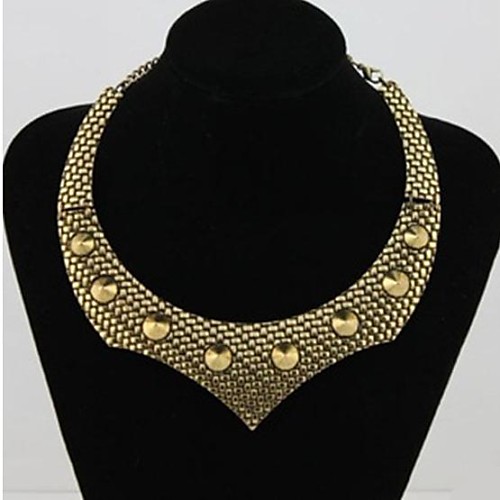 

Women's Statement Necklace Copper Alloy Necklace Jewelry For Wedding Party Daily Casual
