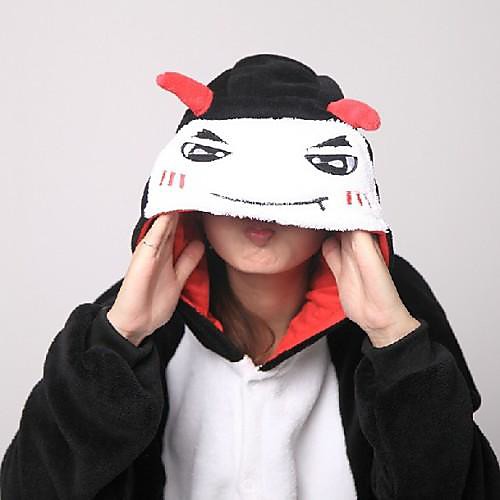 

Adults' Kigurumi Pajamas with Slippers Monster Devil Animal Onesie Pajamas Coral fleece Cosplay For Men and Women Animal Sleepwear Cartoon Festival / Holiday Costumes