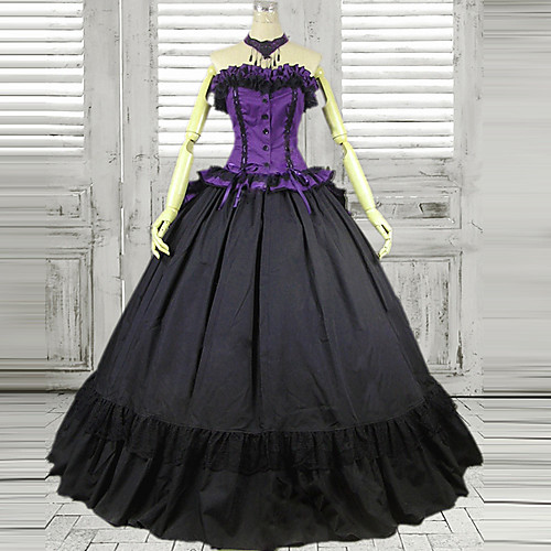 

Dress Gothic Lolita Dress Lolita Accessories Dress Cotton Halloween Costumes / Long Length
