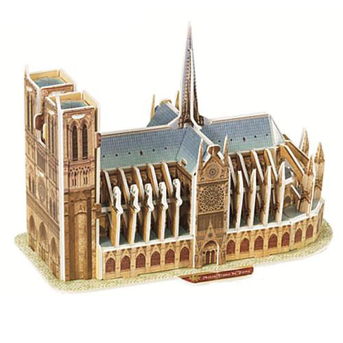 

Famous buildings 3D Puzzle Wooden Puzzle Paper Model Model Building Kit Wooden Model Paper Kid's Adults' Toy Gift