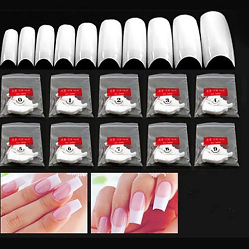 

10x50 500pcs False Nails Abstract Classic Daily for Finger