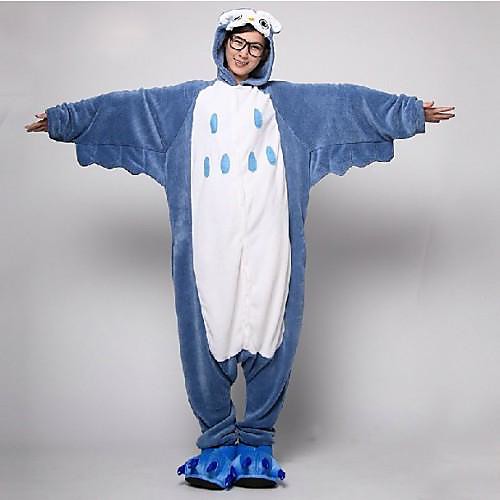 

Kigurumi Kigurumi Pajamas Owl Animal Onesie Pajamas Coral fleece Cosplay For Unisex Animal Sleepwear Cartoon Festival / Holiday Costumes
