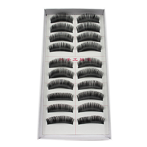 

Eyelash Extensions False Eyelashes 20 pcs Volumized / Thick Eyelash Classic Daily Makeup Cosmetic