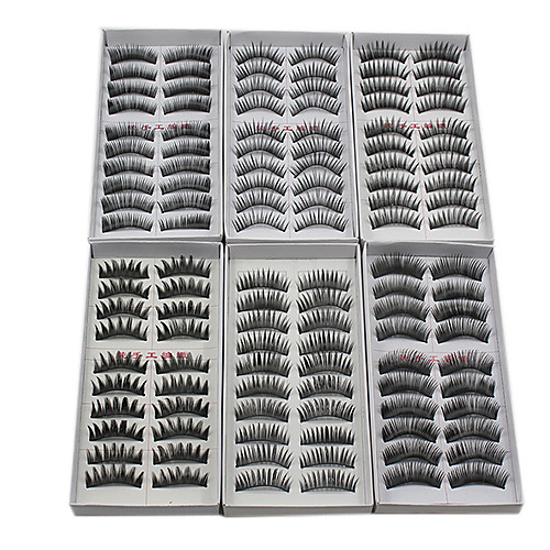 

Eyelash Extensions False Eyelashes 120 pcs Volumized / Natural / Thick Eyelash Makeup Cosmetic