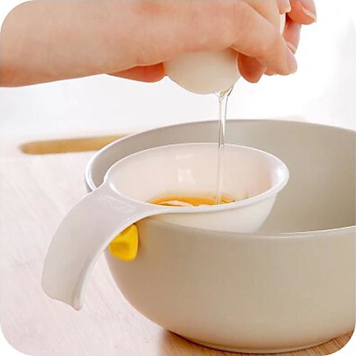 

Mini Egg Yolk White Separator With Silicone Holder Egg Separator Tool kitchen