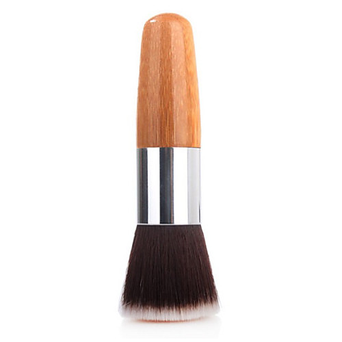 

1PCS Exquisite Natural Bamboo Handle Foundation Brush for Powder/Makeup Base Primer/Foundation exquisite bamboo foundation brush