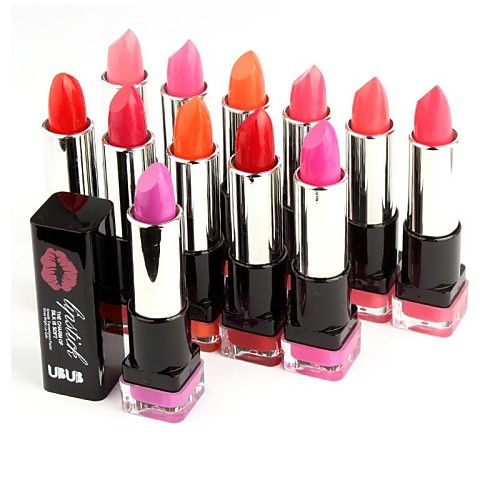 

1 pcs 12 Colors Daily Makeup Makeup Tools Lipsticks Coloured gloss Makeup Cosmetic Daily Grooming Supplies