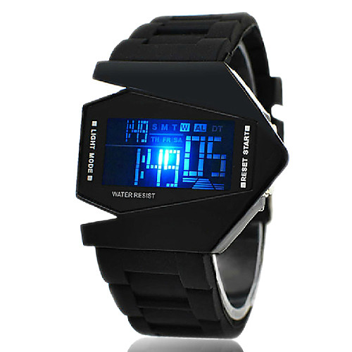 

Men's Sport Watch Wrist Watch Digital Digital Alarm Calendar / date / day Chronograph / Silicone / One Year