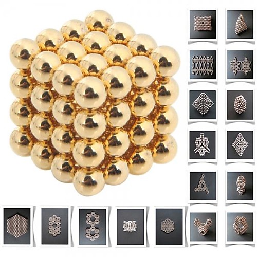 

64 pcs Magnet Toy Building Blocks Super Strong Rare-Earth Magnets Neodymium Magnet Puzzle Cube Metal Adults' Boys' Girls' Toy Gift