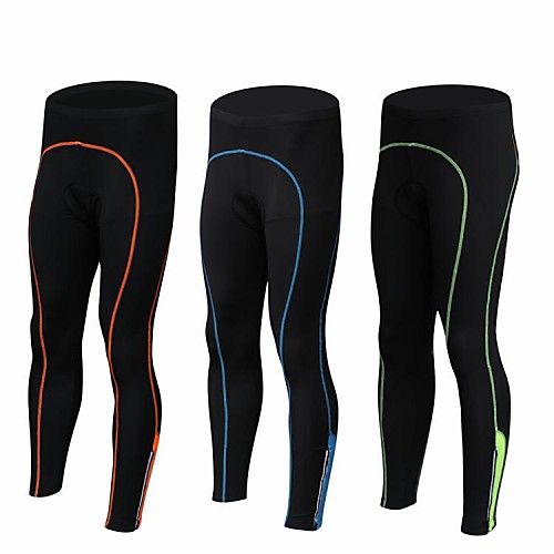 

Men's Bike Pants / Trousers Tights Pants Breathable Quick Dry Sports Spandex Black / Green / Black / Blue / Black / Orange Road Bike Cycling Clothing Apparel Relaxed Fit Bike Wear