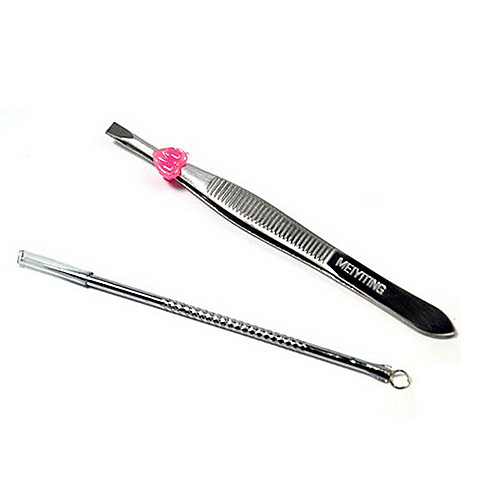

Eyebrow Tweezer Acne Needle Twinset