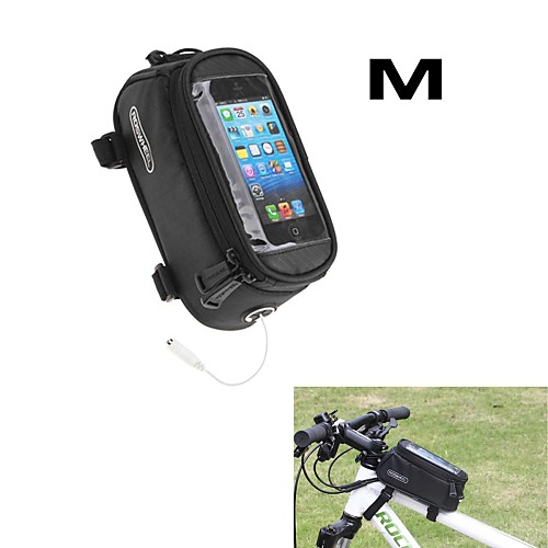

ROSWHEEL 1.2 L Bike Frame Bag Top Tube Multifunctional Bike Bag 600D Polyester Bicycle Bag Cycle Bag Cycling / Bike