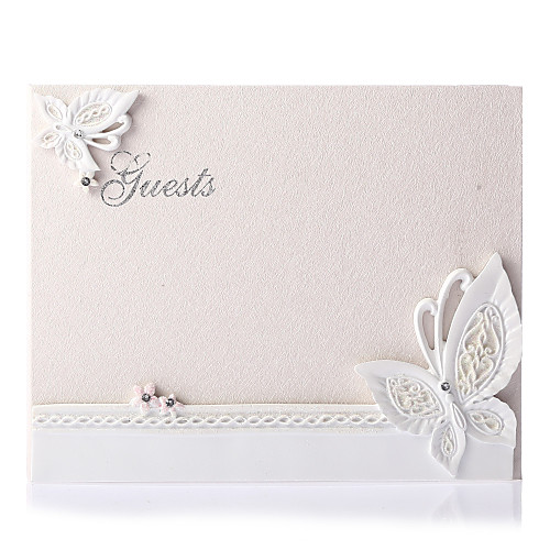 

Guest Book Resin Garden Theme With Rhinestone