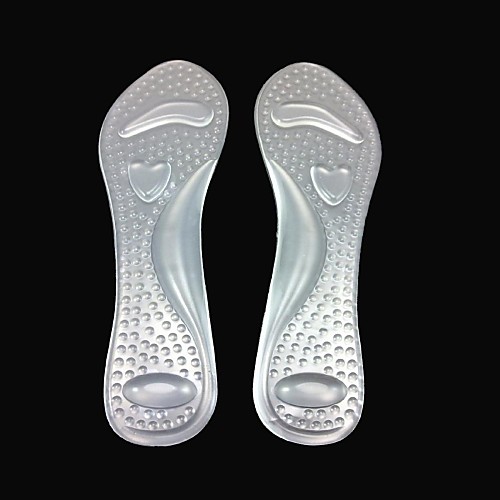 

2 Piece Silicon Insole & Inserts Women's All Seasons Casual Clear