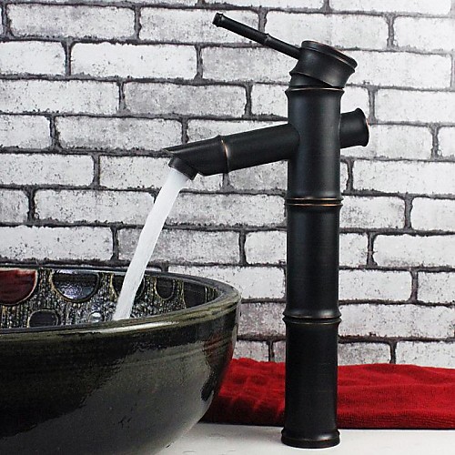 

Bathroom Sink Faucet - FaucetSet Oil-rubbed Bronze Centerset One Hole / Single Handle One HoleBath Taps