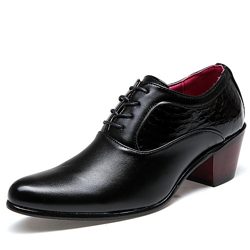 

Men's Oxfords Novelty Shoes Comfort Shoes Casual Office & Career Faux Leather Black Fall Spring / EU40