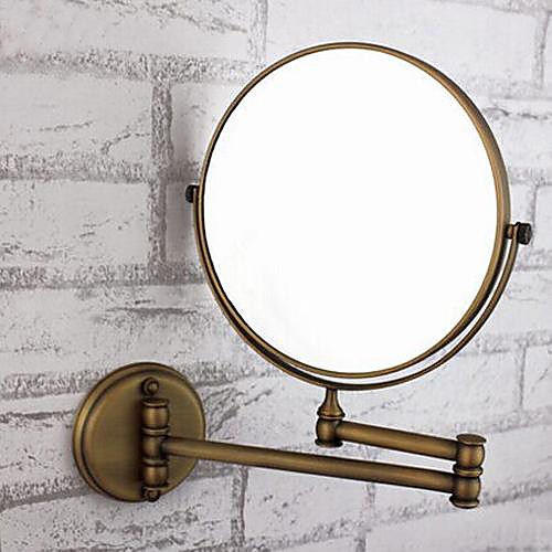 

Bathroom accessories-adjustable / foldable / antique brass / glass 1-mirror shower accessories