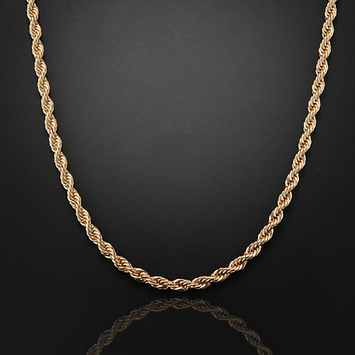 

Chain Necklace Figaro Chunky Foxtail chain Cross Unique Design Fashion Dubai 18K Gold Plated Silver Plated Gold Plated Rose Gold Necklace Jewelry For Christmas Gifts Wedding Party Gift Daily Casual