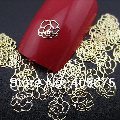 

Metal Nail Art Kits & Accessories for Lovely Flower Classic Daily Nail Jewelry for Finger Toe