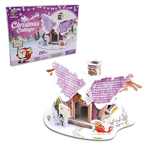 

The Christmas Gift Smart House Angel Cottage 3D Puzzles(20PCS)