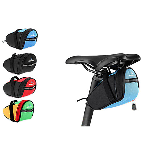 

ROSWHEEL Bike Saddle Bags Outdoor Colorful Cycling Bike Saddle Bags(Assorted Color)