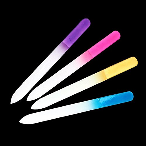 

Nail Art Tool Glass File(Random Color)