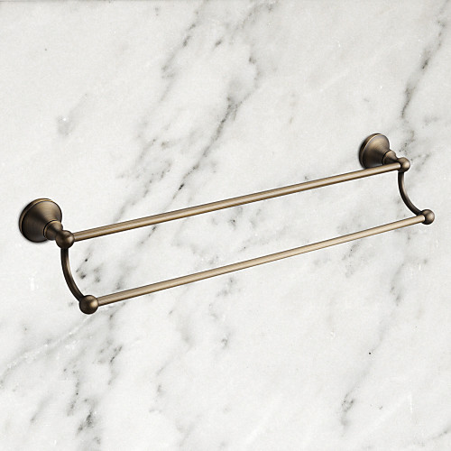 

Towel Bar Antique Brass 1 pc - Hotel bath 2-tower bar