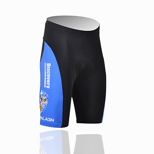 

ILPALADINO Men's Cycling Padded Shorts Bike Shorts Padded Shorts / Chamois Pants Breathable Ultraviolet Resistant Sports Polyester Lycra Black Road Bike Cycling Clothing Apparel Relaxed Fit Bike Wear