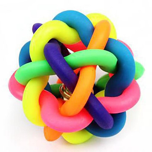 

Pet Supplies Twist Ball with Bell Dog Toy Chew Toys