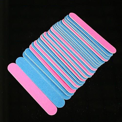 

100pcs Emery Wood Nail Manicure Tools Mini Style Simple Classic Daily Nail Art Tool Buffer Blocks for Cuticle Finger Nail Toe Nail