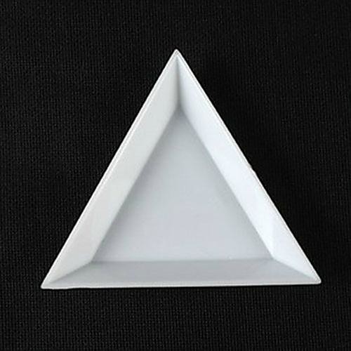 

1pcs triangular nail art kit storage box