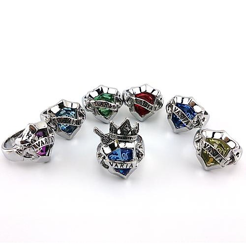 

Jewelry Inspired by Katekyo Hitman Reborn! Cosplay Anime Cosplay Accessories Ring Artificial Gemstones Alloy Men's Women's Hot Halloween Costumes