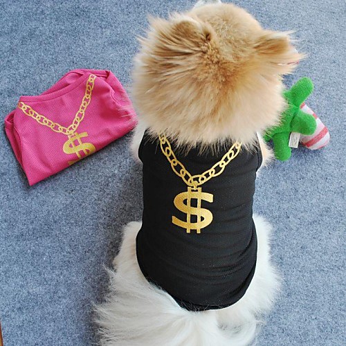 

Cat Dog Shirt / T-Shirt Dog Clothes Black Green Blue Costume Terylene Cosplay Wedding XS S M L