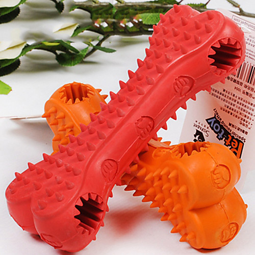 

Bone Shape Elasticity Dog Biting Toy Assorted Color