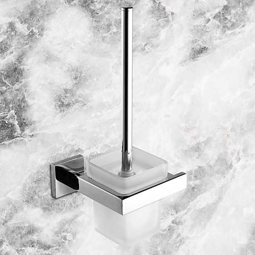 

Toilet Brush Holder High Quality Contemporary Stainless Steel Ceramic 1 pc - Hotel bath