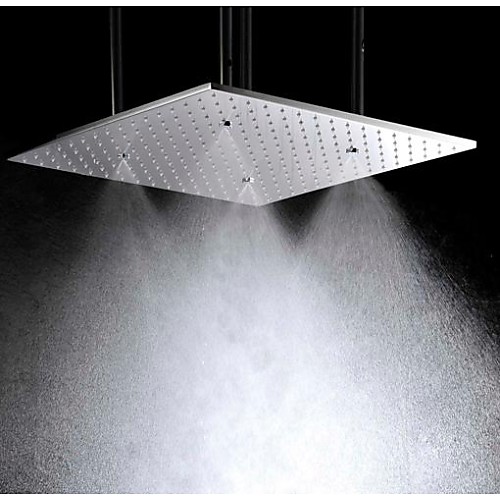 

Contemporary Rain Shower Brushed Feature - Rainfall, Shower Head