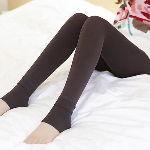 

Women's Ultra Warm Pantyhose - Solid Colored Navy Blue Green Wine One-Size