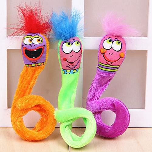 

Chew Toy Dog Play Toy Cat Toy Dog Toy Worm Textile Gift Pet Toy Pet Play