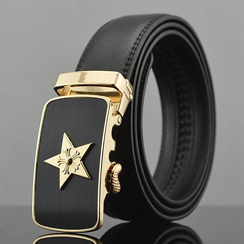 

Men's Automatic Buckle Business Leather Belt