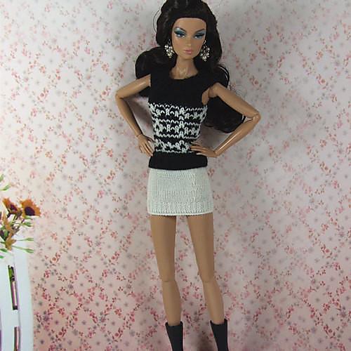 

Doll Dress Party / Evening For Barbiedoll Lace Organza Dress For Girl's Doll Toy / Kids