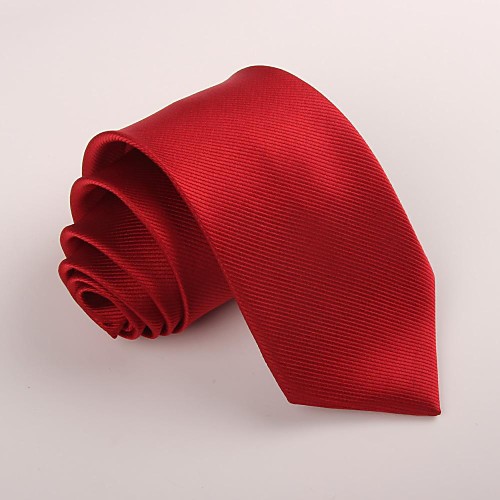 

Men's Party / Work Necktie - Solid Colored